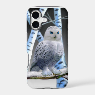 BLUE-EYED SNOW OWL