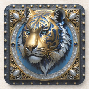Blue Eyed Tiger Coaster