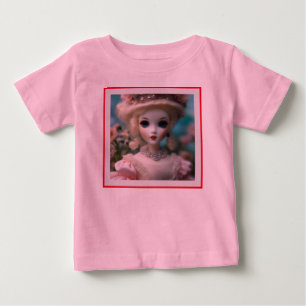 Blue Eyed Vintage Doll, Baby T-Shirt