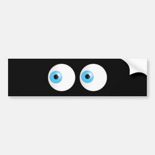 Blue Eyes Bumper Sticker