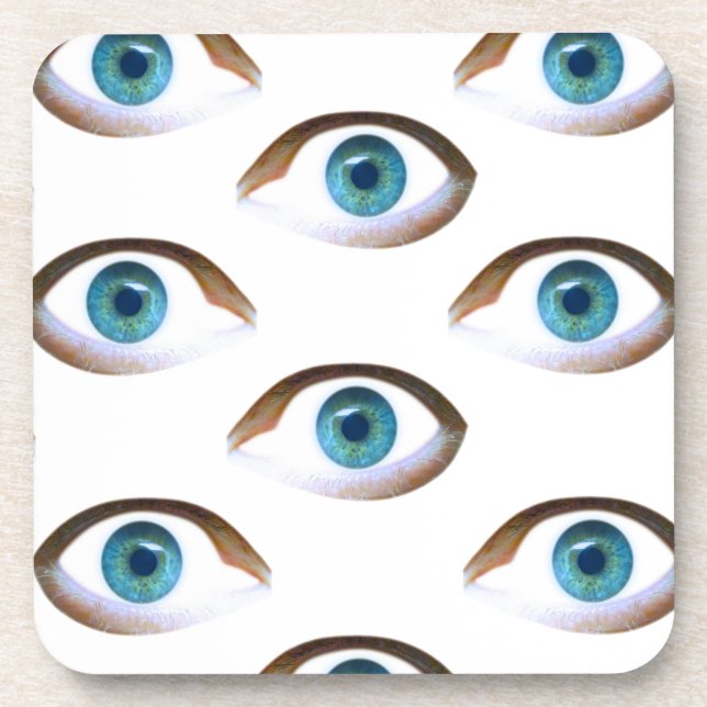 blue eyes coaster (Front)