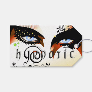 Blue Eyes Fashion Make Up Gift Tags