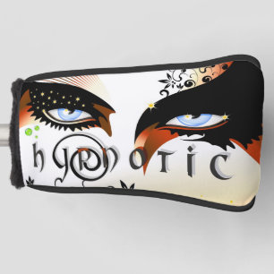 Blue Eyes Fashion Make Up Golf Head Cover