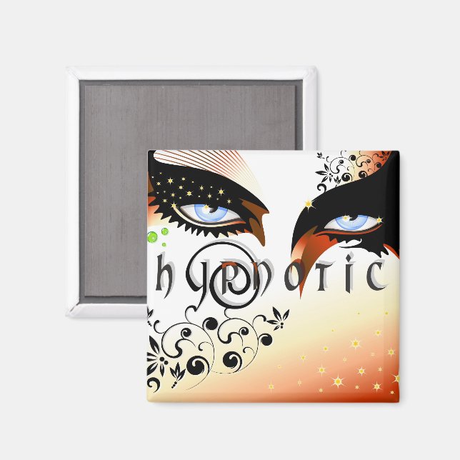 Blue Eyes Fashion Make Up Magnet (Front/Back)