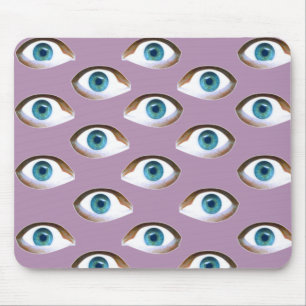 blue eyes mouse pad
