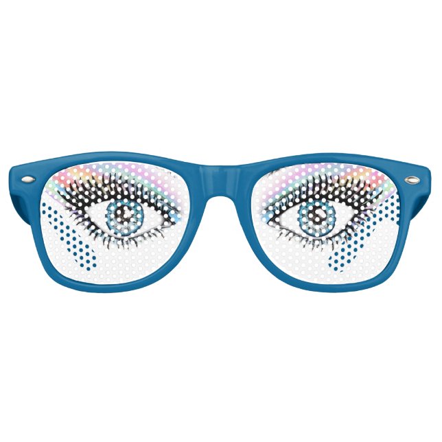 Blue Eyes Party Shades (Front)
