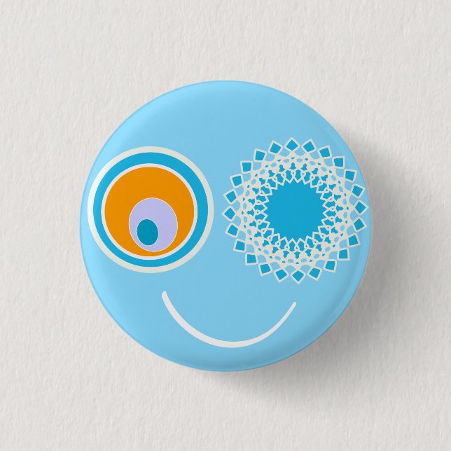 Blue Face Button (Front)