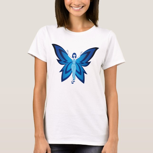 Blue Faery women's basic t-shirt (Front)
