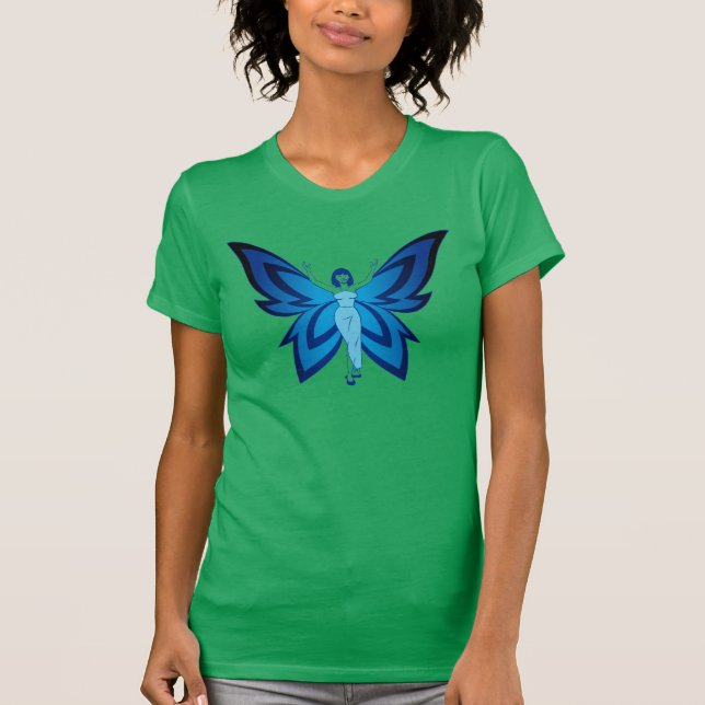 Blue Faery women's  fine jersey t-shirt (Front)