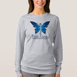 Blue Faery women's Hanes Nano long sleeve t-shirt
