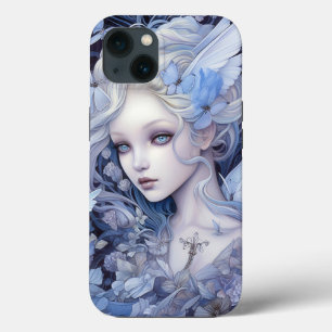 Blue Fairy Fantasy Art iPhone 13 Case