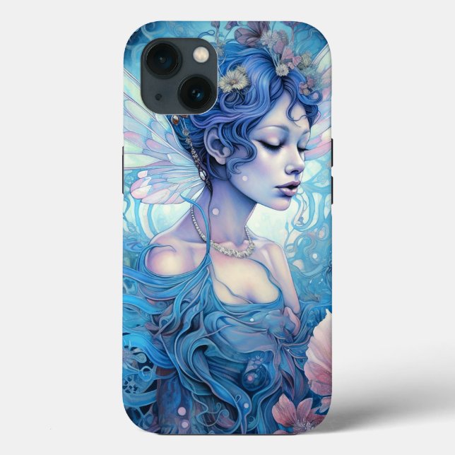 Blue Fairy Fantasy Art Case-Mate iPhone Case (Back)