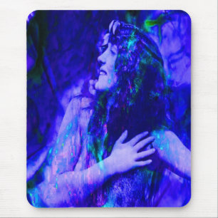 Blue Fairy Mouse Pad