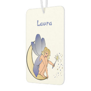 Blue Fairy Personalised Car Air Freshner Car Air Freshener