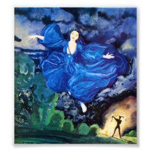 Blue Fairy Print