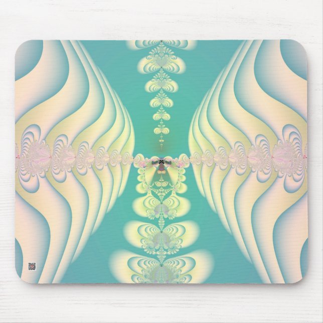 Blue Fairy Tale Mouse Pad (Front)