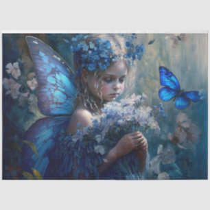 Blue Fairy Tissue Paper