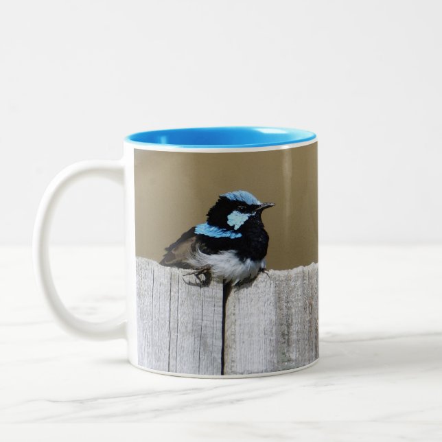 Blue Fairy-wren Mug (Left)