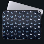 Blue Fantasy galaxy butterflies  Laptop Sleeve<br><div class="desc">Blue Fantasy galaxy butterflies</div>