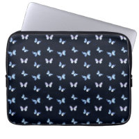Blue Fantasy galaxy butterflies 