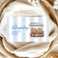 Blue Farmers Market Baby Shower Registry