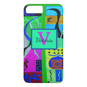 Blue Fashion Abstract Inspiration From Matisse Case-Mate iPhone Case