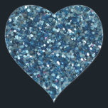 BLUE (faux) GLITTER HEART STICKERS<br><div class="desc">BLUE (faux) GLITTER HEART STICKERS - for HOLIDAYS or Any Day!

Customise as you like!

LOWEST PRICES ON ZAZZLE!

Questions? Regella@Rocketmail.com</div>