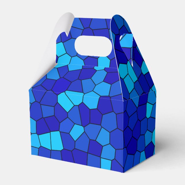 BLUE  FAVOUR BOX (Front Side)