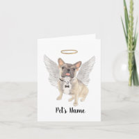 Blue Fawn Tricolor Frenchie Sympathy Memorial