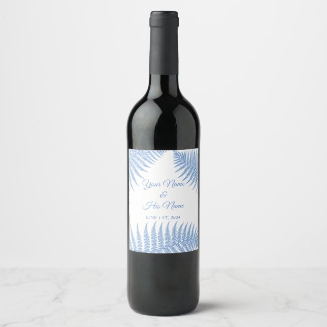 Blue Ferns Thunder_Cove  Wine Label (Front)