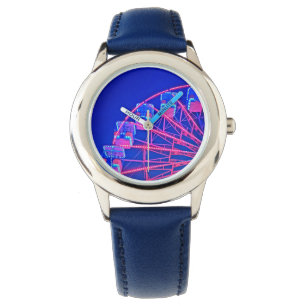 Blue, Ferris wheel Watch