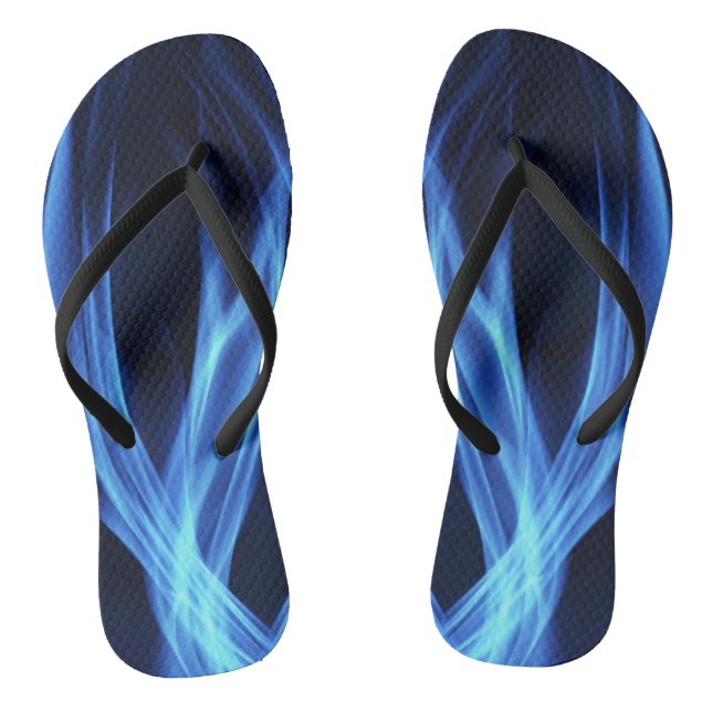 Blue Fire Jandals (Footbed)
