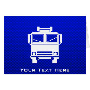 Blue Fire Truck