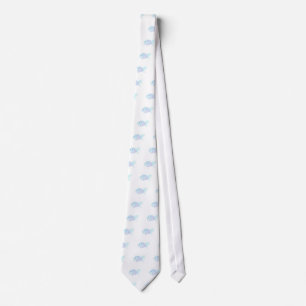 Blue Fish by Wendy C. Allen Tie