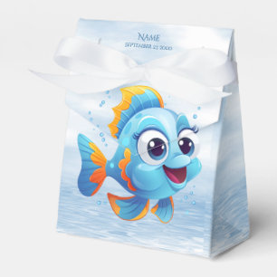 Blue Fish Favour Box