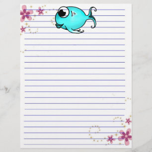 Blue Fish Letterhead