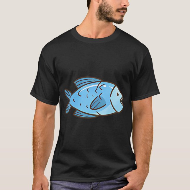Blue Fish T-Shirt (Front)