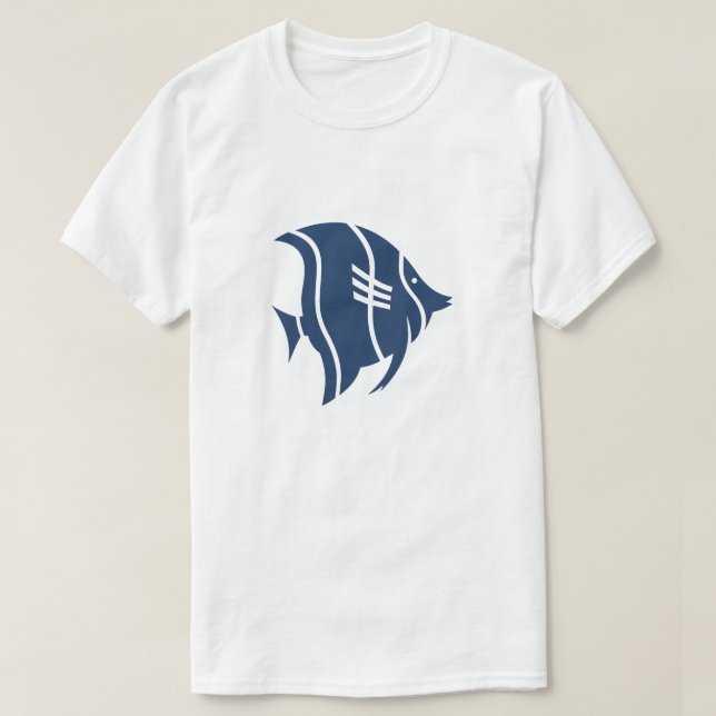 Blue Fish T-Shirt (Design Front)