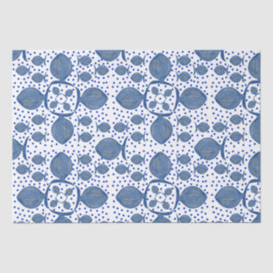 Blue Fish Tissue Paper