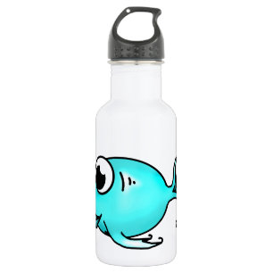 Blue Fish Water Bottle
