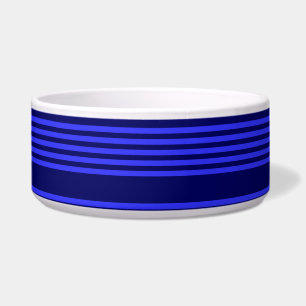 Blue five stripes pattern