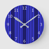 Blue five stripes pattern