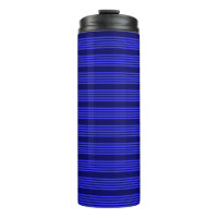 Blue five stripes pattern