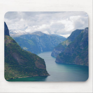 Blue Fjord Dream Mousepad