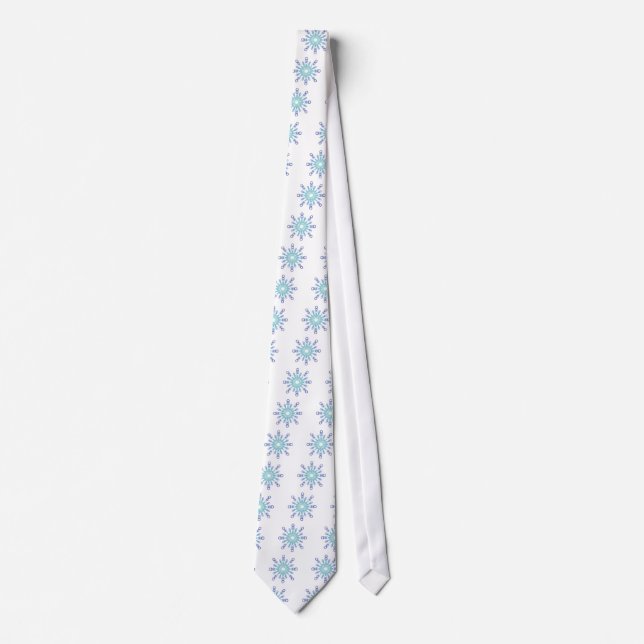 Blue Flake IV Tie (Front)