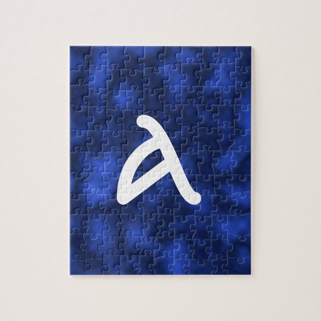 Blue Flame Jigsaw Puzzle (Vertical)