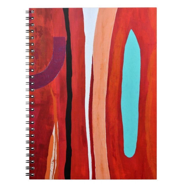 Blue Flame Notebook (Front)