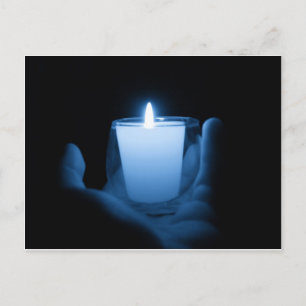 Blue Flame Postcard