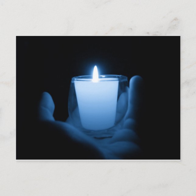 Blue Flame Postcard (Front)