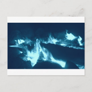 Blue Flame Postcard